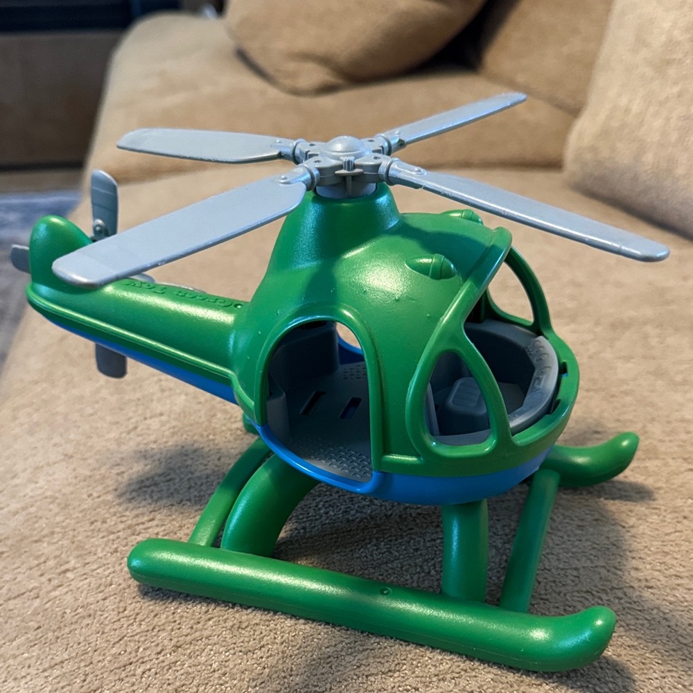 Green Toys Kids Helicopter